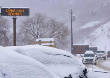 Mare parte din SUA, lovită de o furtună puternică de zăpadă. Peste 50 de milioane de americani sunt afectați de vremea rea