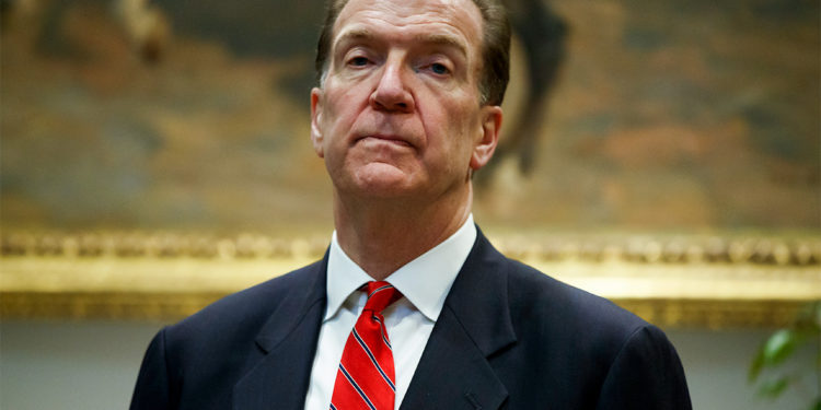 Глава Всемирного банка досрочно уйдет в отставку