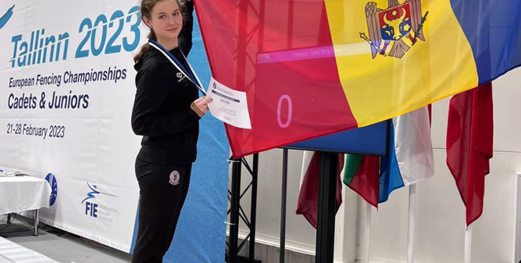 Гордость страны! Ульяна-Думитрица Жосан завоевала бронзовую медаль на Чемпионате Европы по фехтованию