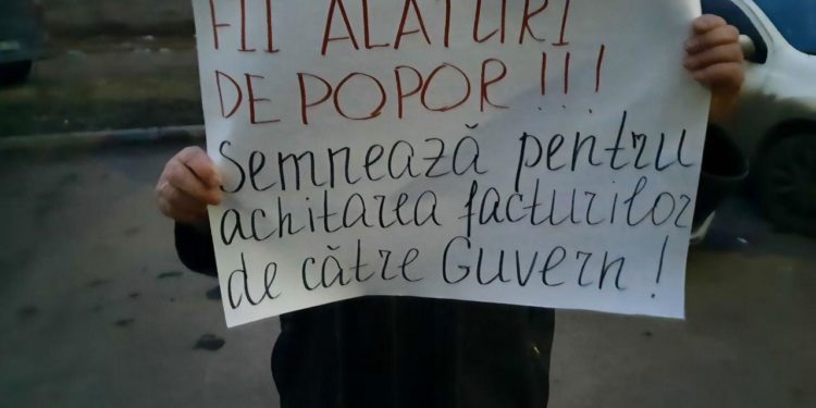 Cetățenii moldoveni din diasporă se mobilizează și cer Guvernului să plătească integral facturile pentru resursele energetice, pentru lunile de iarnă
