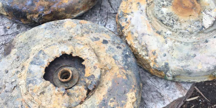 O mină antitanc, găsită pe un şantier din Dubăsari