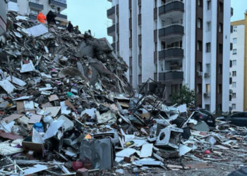 Strigăte de disperare, lacrimi, neputință și durere. Scenele dramatice văzute cu propriii ochi de un student moldovean aflat în ziua cutremurului în unul din cele mai afectate orașe din Turcia | VIDEO