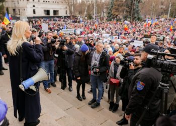 „Plata pentru facturi este cea mai mare durere pe care noi o avem”. Cum s-a desfășurat protestul organizat de Mișcarea pentru Popor duminică în centrul capitalei | VIDEO