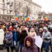 Manifestări chiar pe trasee și altercații între protestatari și polițiști. Cum s-au desfășurat protestele organizate de Mișcarea Pentru Popor | VIDEO