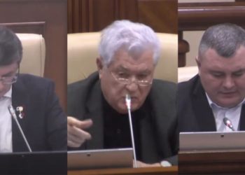 „Fățărnicie!”. Scandal în Parlament din cauza declarației privind agresiunea Rusiei față de Ucraina. Voronin a vrut un document „unit”. PAS l-a votat, fără opoziție