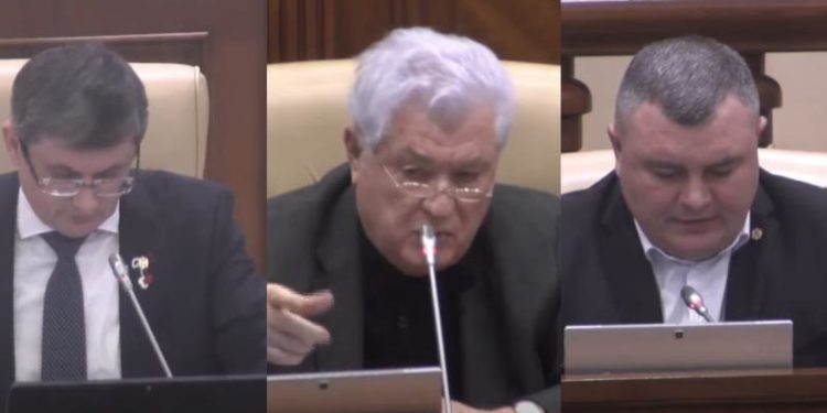 „Fățărnicie!”. Scandal în Parlament din cauza declarației privind agresiunea Rusiei față de Ucraina. Voronin a vrut un document „unit”. PAS l-a votat, fără opoziție