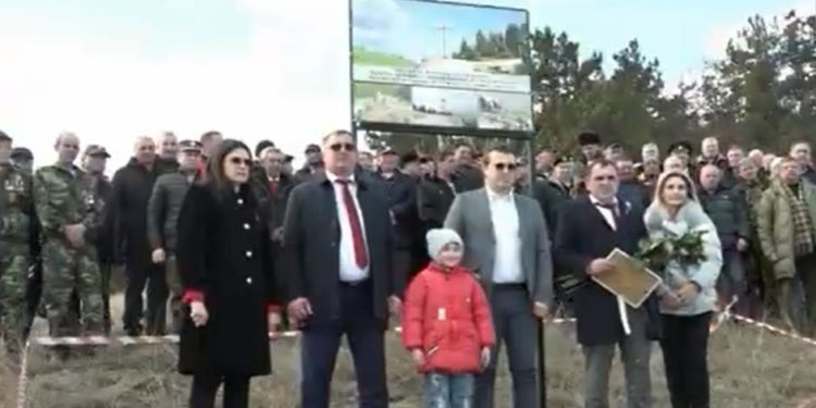 В Вышкауцах Оргеевского района поставят памятник в память о жертвах войны на Днестре. Сегодня состоялось освящение места | VIDEO