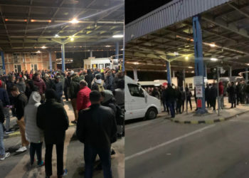Protestele transportatorilor în Vama Albița: Unii din manifestanți au fost amendați. Reacția vameșilor români și moldoveni | VIDEO