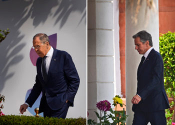 Блинкен и Лавров встретились лично впервые с начала войны