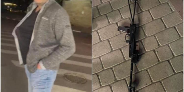 Prins cu un Kalașnikov de 4 mii de lei, în pantaloni: Bărbatul va plăti o amendă de 80 de ori mai mare, dar și cheltuieli de judecată