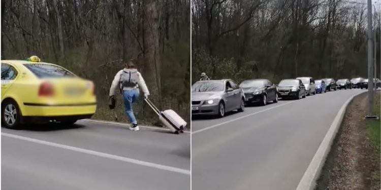 Moldovenii au luat cu asalt Aeroportul din Iași? Cozi kilometrice până la destinație, iar unii oameni s-au pornit pe jos