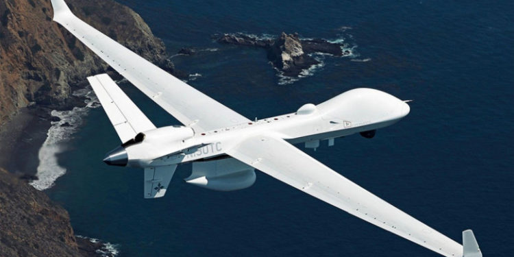 Un avion de luptă al Rusiei a lovit o dronă Reaper a SUA deasupra Mării Negre