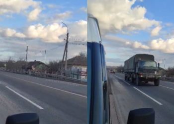 Stop fals! Un VIDEO cu vehicule militare pe drumurile naționale bagă spaima-n moldoveni. Ministerul Apărării explică