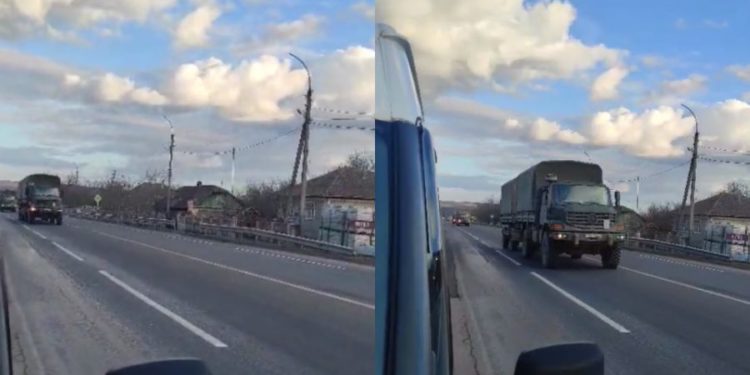 Stop fals! Un VIDEO cu vehicule militare pe drumurile naționale bagă spaima-n moldoveni. Ministerul Apărării explică