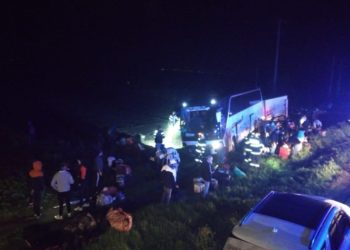 В Румынии пассажирский автобус, следовавший в Молдову попал в аварию