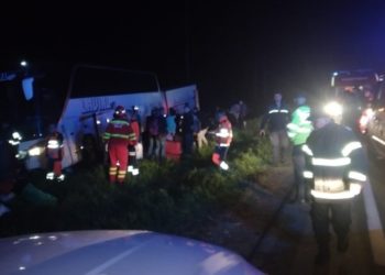 В Румынии пассажирский автобус, следовавший в Молдову попал в аварию