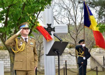 Monument al eroilor români, inaugurat la Hîncești. La eveniment a participat și un oficial din România