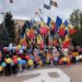 Ziua Drapelului de Stat, sărbătorită la Orhei. Conducerea orașului și raionului a distribuit sute de stegulețe celor prezenți la eveniment