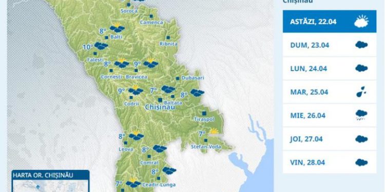 Vreme frumoasă în prag de Paștele Blajinilor: Meteorologii ne promit o zi însorită cu maxime de până la +17 grade