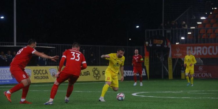 Socca EuroCup: Echipa Națională a Moldovei, învinsă de reprezentativa Croației, în urma loviturilor de departajare