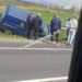 Accident la Telenești: O mașină a derapat de pe șosea și a zburat într-un șanț