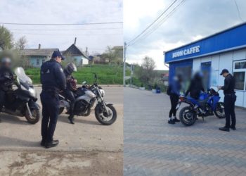 Operațiunea „Motociclistul”: Polițiștii din Căușeni au ieșit „la atac”