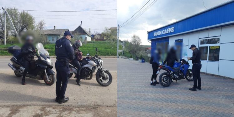 Operațiunea „Motociclistul”: Polițiștii din Căușeni au ieșit „la atac”