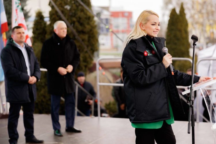 Кандидат от Партии «ШОР» на должность башкана Евгения Гуцул была представлена жителям Комрата