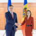 Maia Sandu a avut o întrevedere cu Ministrul de Externe al Ucrainei, Dmytro Kuleba. Subiectele discutate într-o vizită neanunțată