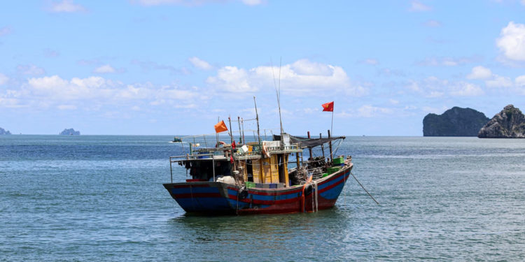 В Индийском океане перевернулось китайское рыболовное судно с 39 людьми на борту