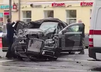 Автомобиль патриарха Кирилла попал в аварию в Москве