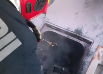 В Румынии загорелся поезд со 100 пассажирами