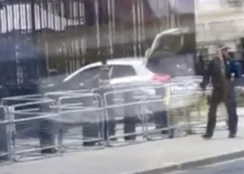 Машина врезалась в резиденцию премьер-министра Великобритании