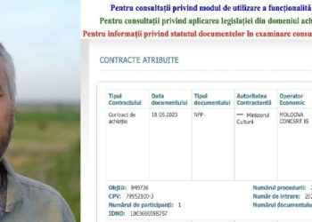 Activistul civic Vitalie Sprînceană a calculat cheltuielile Ministerului Culturii pentru organizarea Adunării Moldova Europeană
