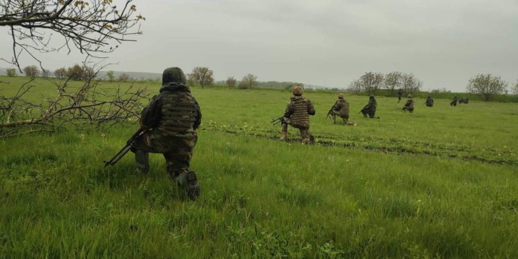 В Бельцах проходят совместные учения военных из Молдовы и Румынии