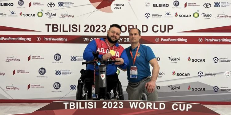 Aur pentru Moldova: Sportivul Ștefan Roșca a devenit campion mondial la Para Powerlifting