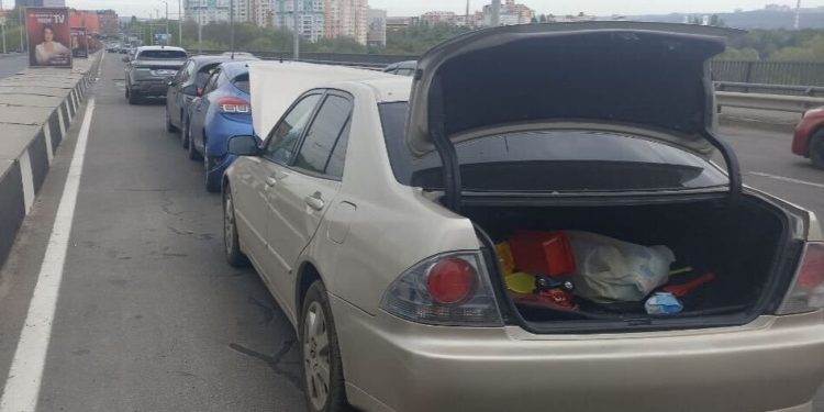 В Кишиневе произошла цепная авария. Пострадал трехлетний ребенок