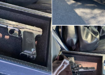 A spus că nu are nimic de declarat, dar avea un pistol ascuns: Un moldovean, prins la frontieră