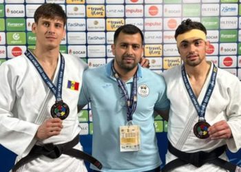 Bronz pentru Moldova! Judocanii Petru Pelivan și Adil Osmanov au cucerit locul III la Grand Prix-ul Austriei