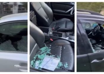 Ce se întâmplă în Capitală? Mai mulți șoferi s-au trezit cu mașinile sparte