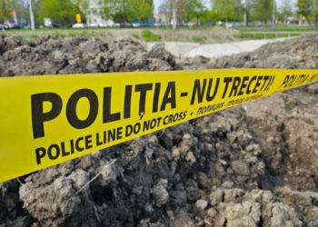 Un obuz găsit pe malul râului Bîc. A fost solicitată intervenția Forțelor Armate