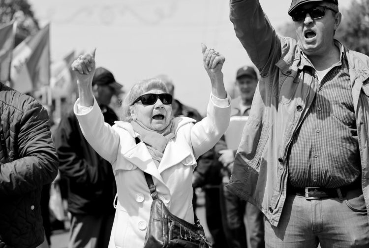 Partidul „ȘOR”” Aproximativ 25 de mii de oameni, împiedicați să ajungă la Acțiunea de Rezistență Națională, organizată de Mișcarea Pentru Popor