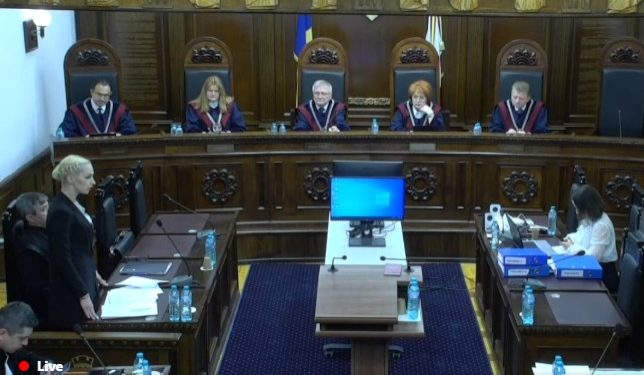 LIVE TEXT: Curtea Constituțională continuă verificarea constituționalității Partidului Politic „Șor”