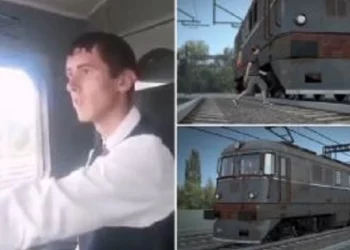 В Румынии молодой тиктокер угнал локомотив | VIDEO