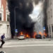 Explozie în centrul orașului italian Milano. O dubă cu butelii de oxigen a sărit în aer | VIDEO