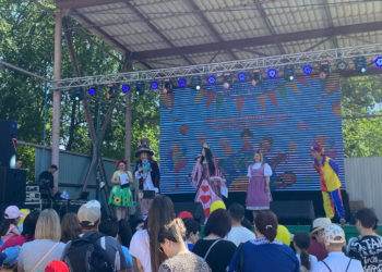 Красочно и весело: При поддержке команды Партии «ШОР» День защиты детей отметили на юге страны | VIDEO