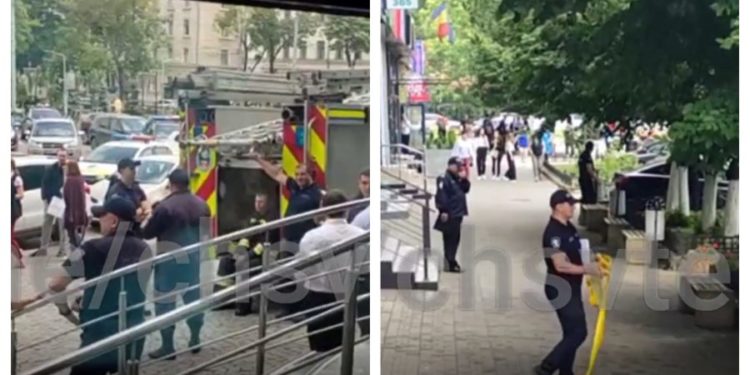 «Оставил пакет с телефоном и скрылся на автомобиле». Что известно о тревоге в одном из банков в Кишиневе | VIDEO