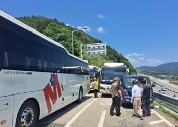 В ДТП в Южной Корее пострадали более 80 человек