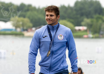 Молдавский каноист Сергей Тарновский завоевал бронзу на Европейских играх