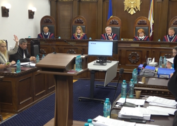 CC a luat o nouă pauză în cazul examinării constituționalității Partidului ȘOR: Părțile urmează să prezinte miercuri pledoariile finale în fața Înaltei Curți | VIDEO